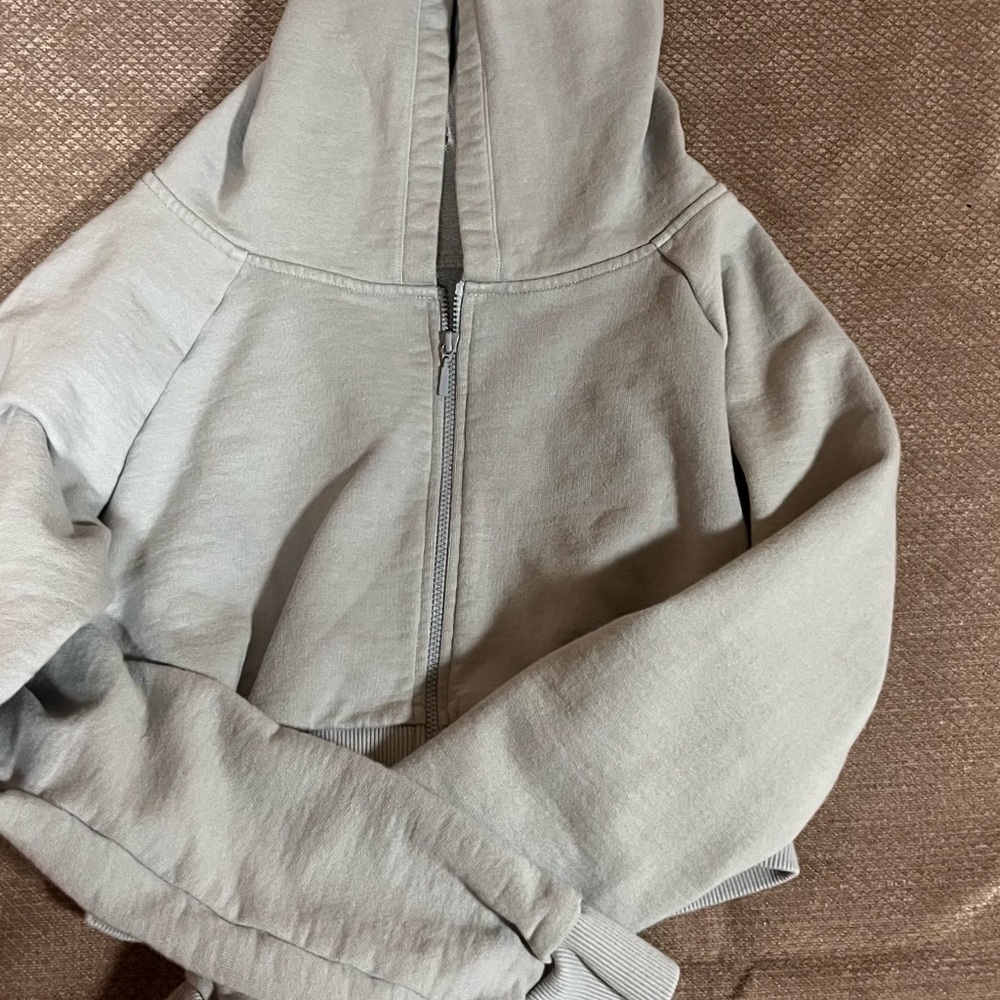 Bloch Light Gray Zip-Up Jacket